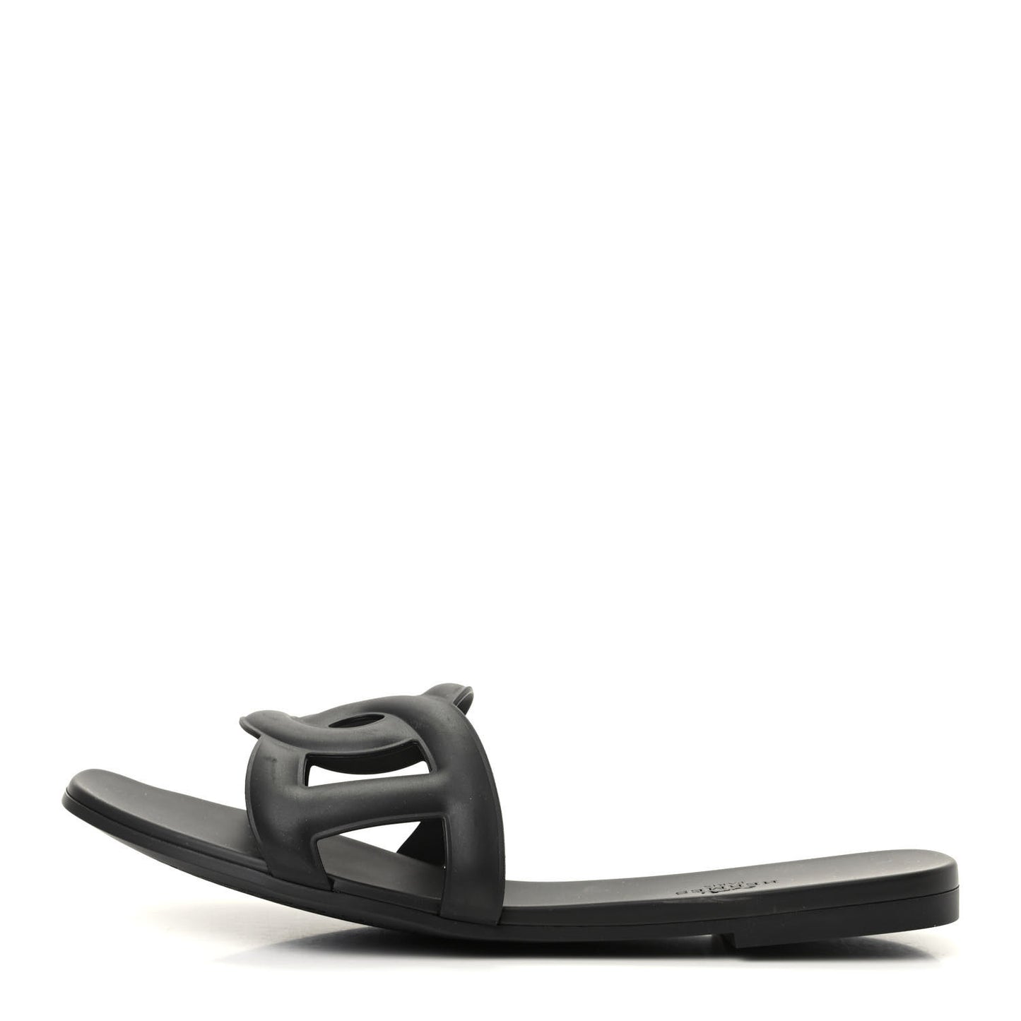Rubber Aloha Sandals 41 Black