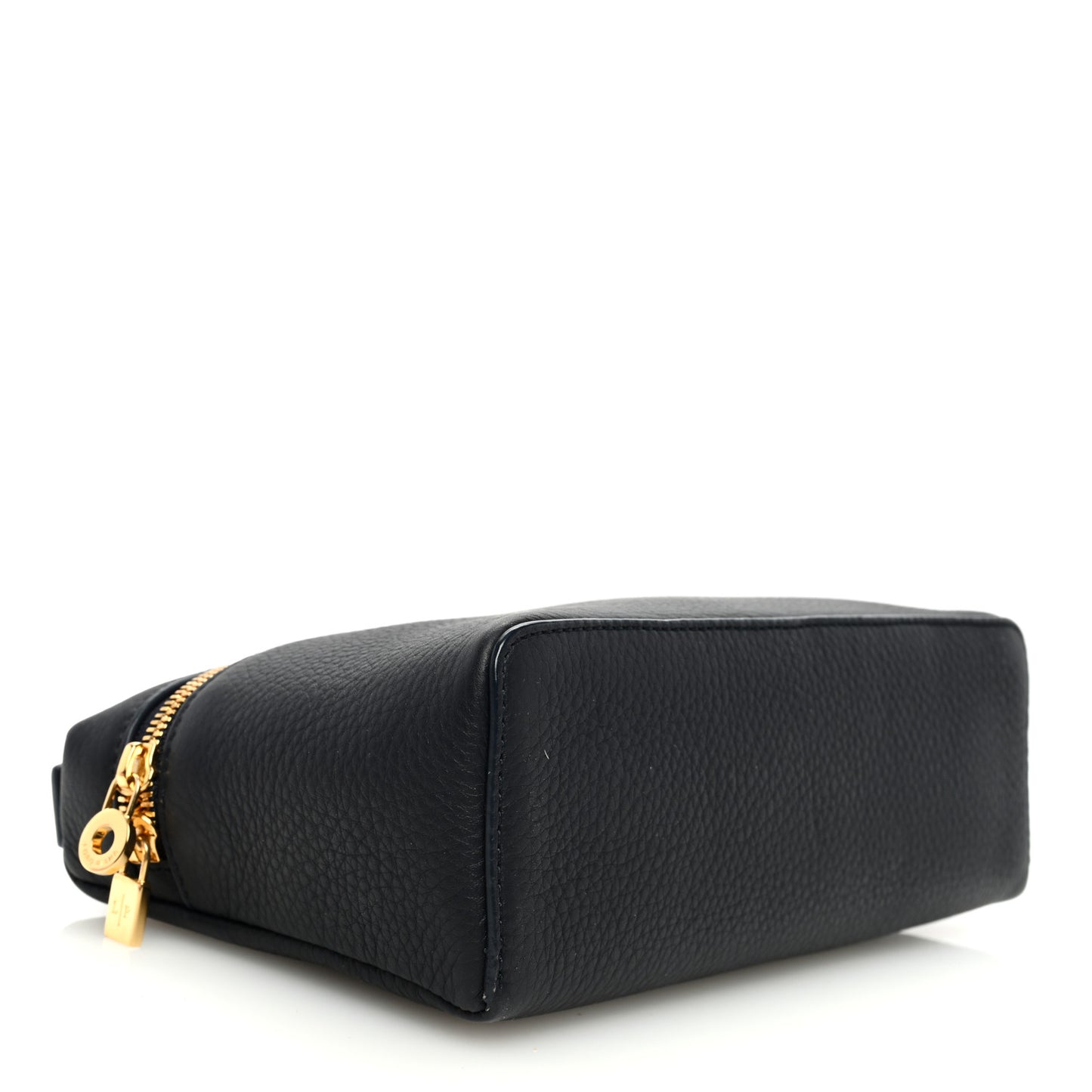 Grained Calfskin L19 Extra Pocket Pouch Navy