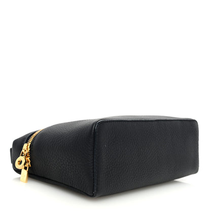 Loro Piana Grained Calfskin L19 Extra Pocket Pouch Navy 4 of 9