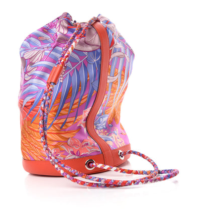 Hermes Silk Swift Flamingo Party Soie Cool Capucine 3 of 10