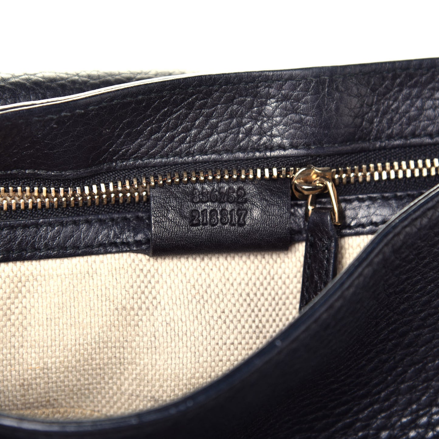 Pebbled Calfskin Medium Soho Flap Crossbody Black