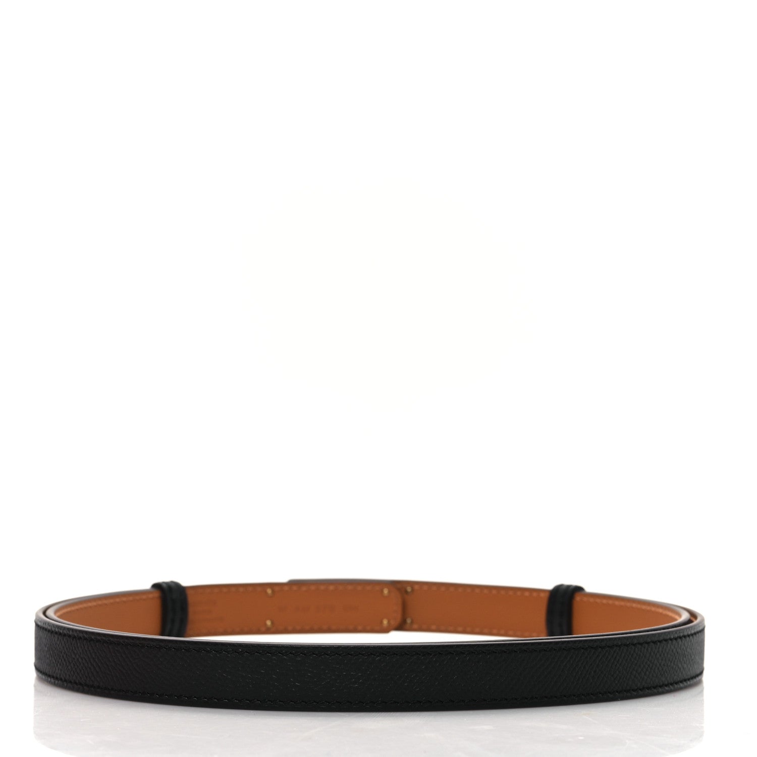 Hermes Epsom Kelly Belt Black 2 of 4