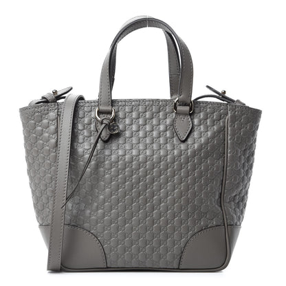 Gucci Microguccissima Small Bree Tote Graphite 1 of 10
