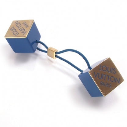 Louis Vuitton Logo Hair Cubes Turquoise 1 of 4