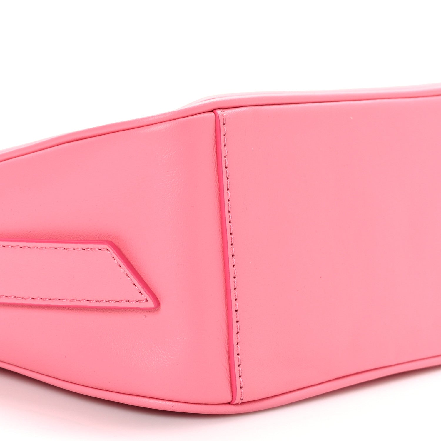 Marc Jacobs Calfskin Tempo Baguette Shoulder Bag Pink Lemonade 6 of 9