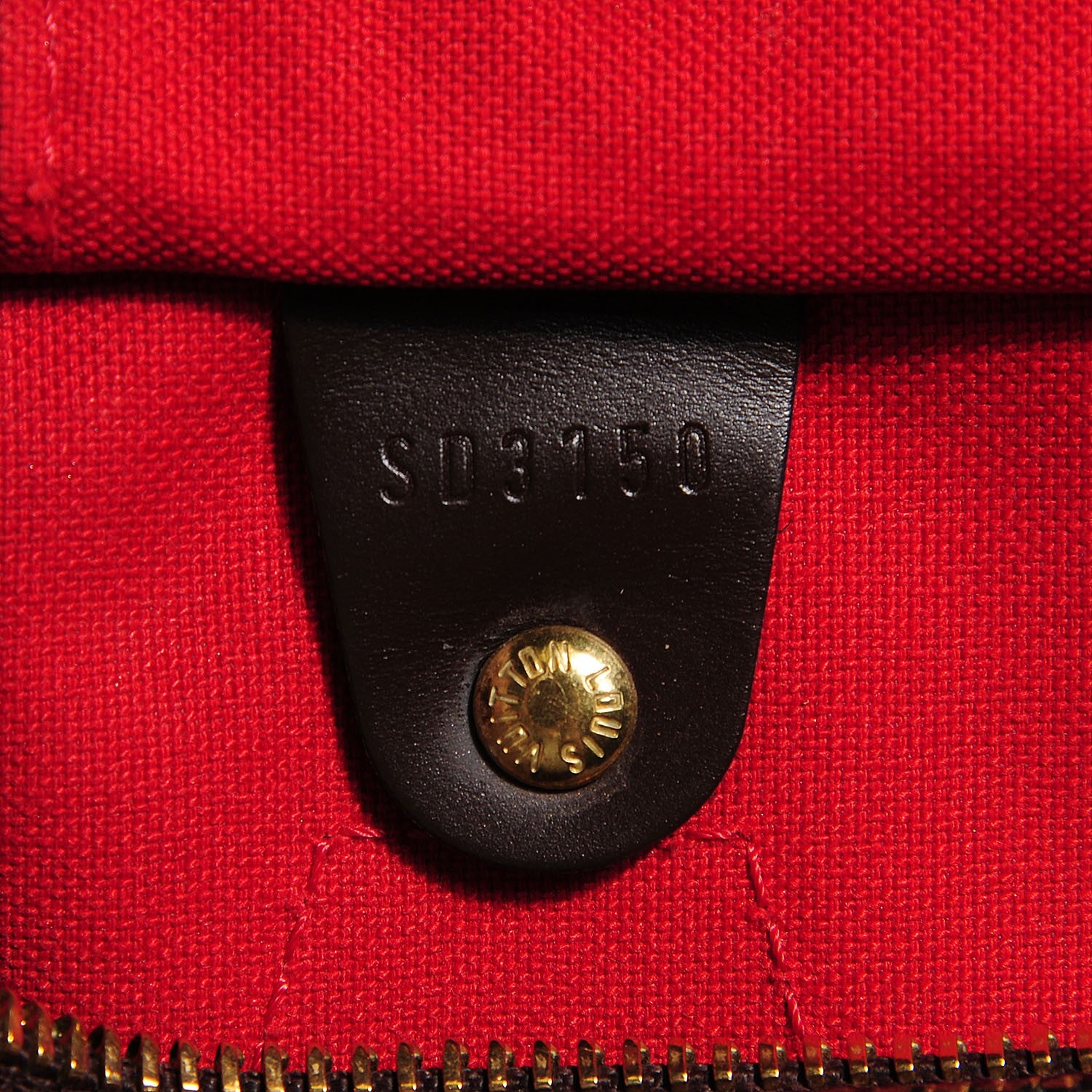 Louis Vuitton Damier Ebene Speedy 30 7 of 7