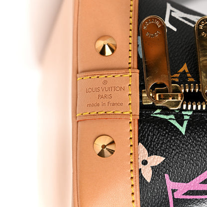 Louis Vuitton Monogram Multicolor Alma Black 10 of 11