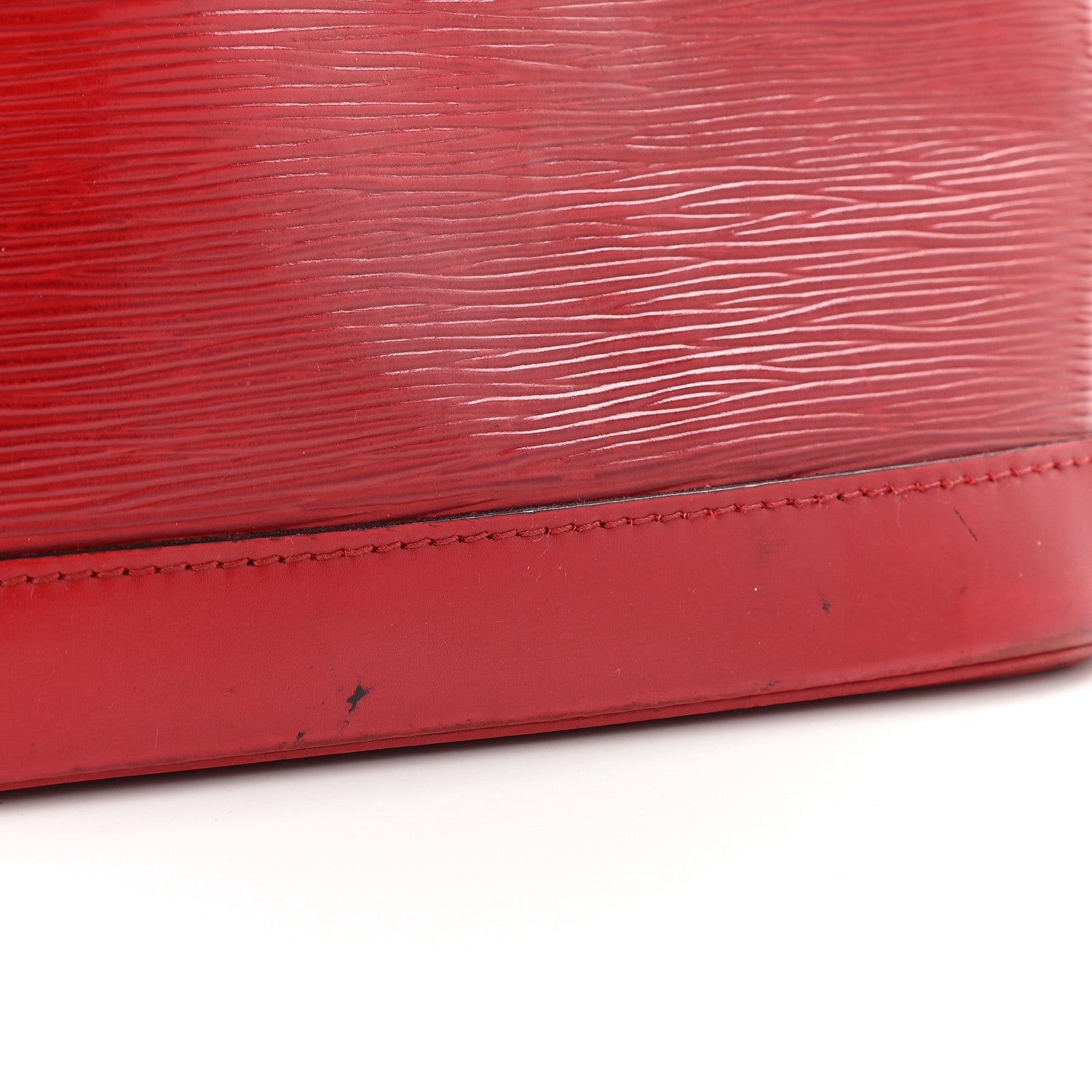 Louis Vuitton Epi Alma PM Castillan Red 14 of 14