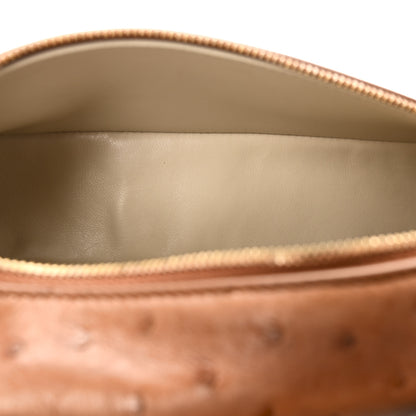 Loro Piana Ostrich L19 Extra Pocket Pouch Cognac 5 of 10