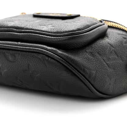 Louis Vuitton Empreinte Mini Bumbag Black 9 of 10