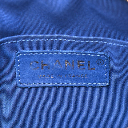 Chanel Caviar Quilted CC Day Camera Case Blue 5 of 8
