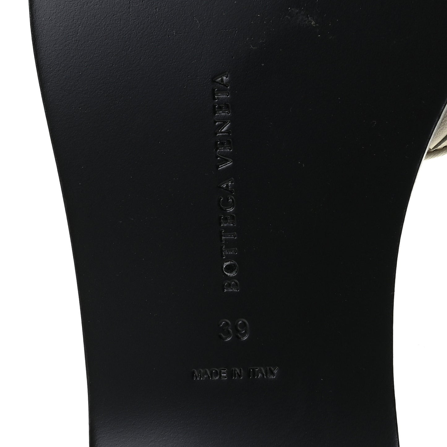 Nappa Intrecciato Armerina Flat Sandals 39 Mist