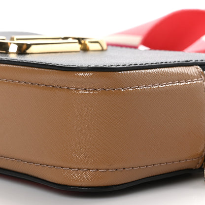 Marc Jacobs MARC JACOBS Saffino Small Snapshot Camera Bag Coral Multi 9 of 9