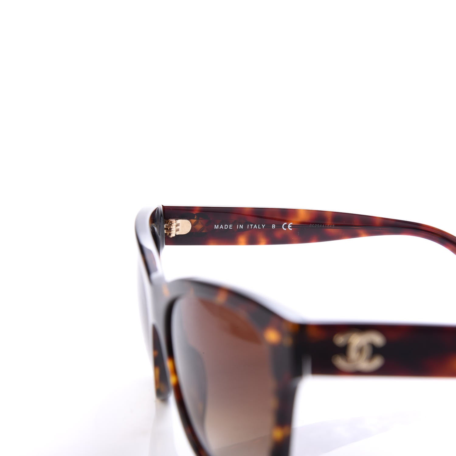 Chanel Acetate Runway Square Sunglasses 5380 Dark Tortoise 5 of 8