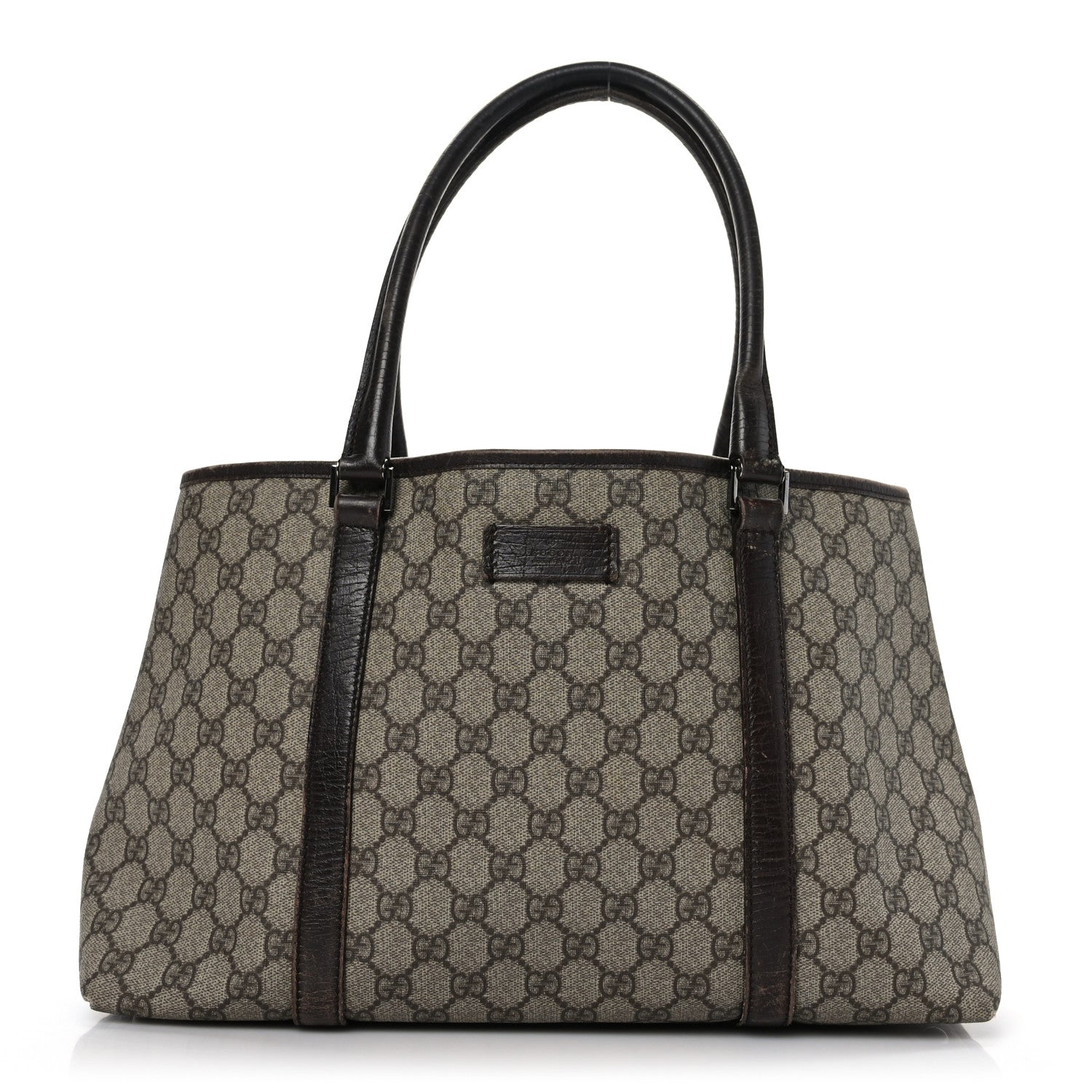 Gucci GG Plus Monogram Medium Joy Tote Dark Brown 1 of 12