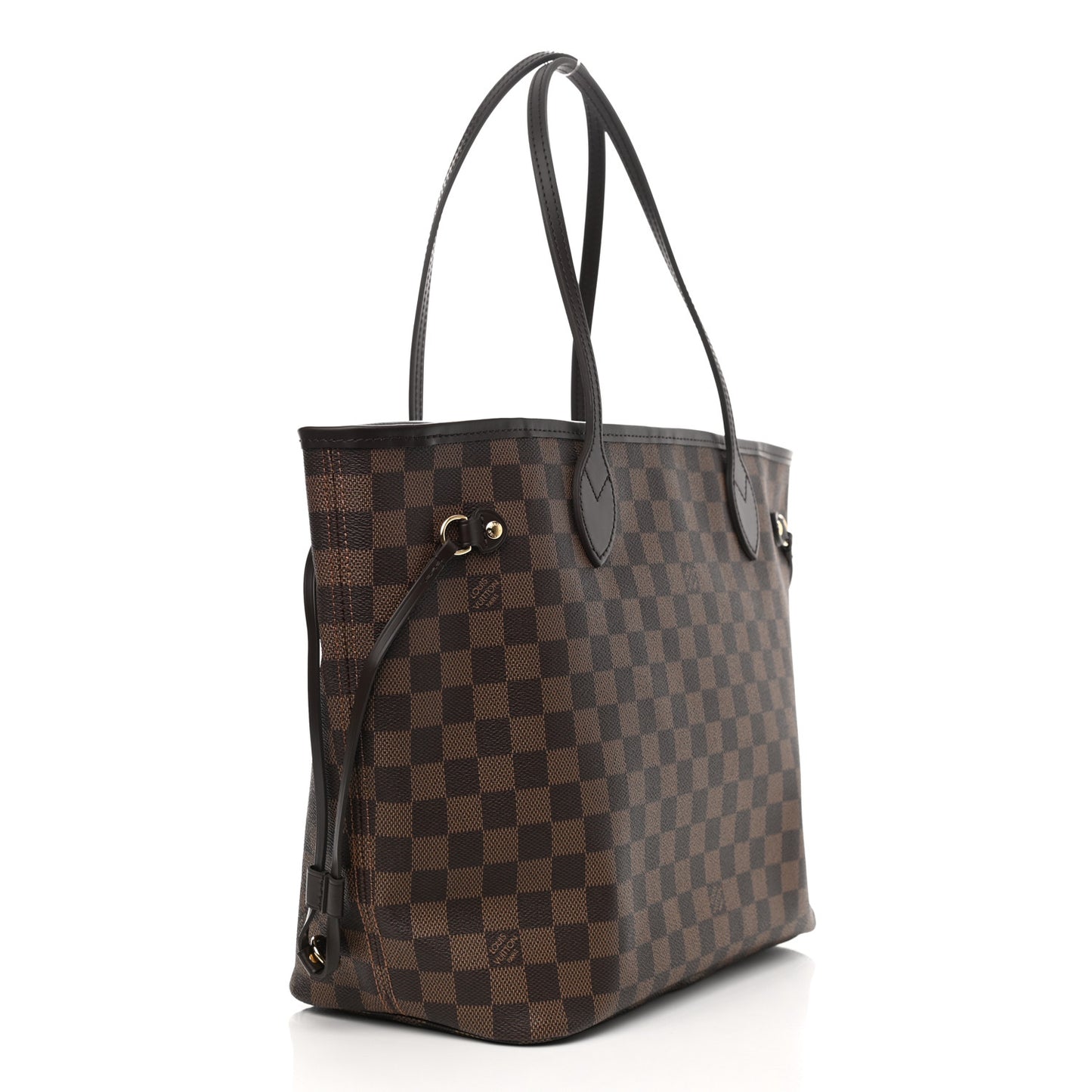 Damier Ebene Neo Neverfull MM Rose Ballerine