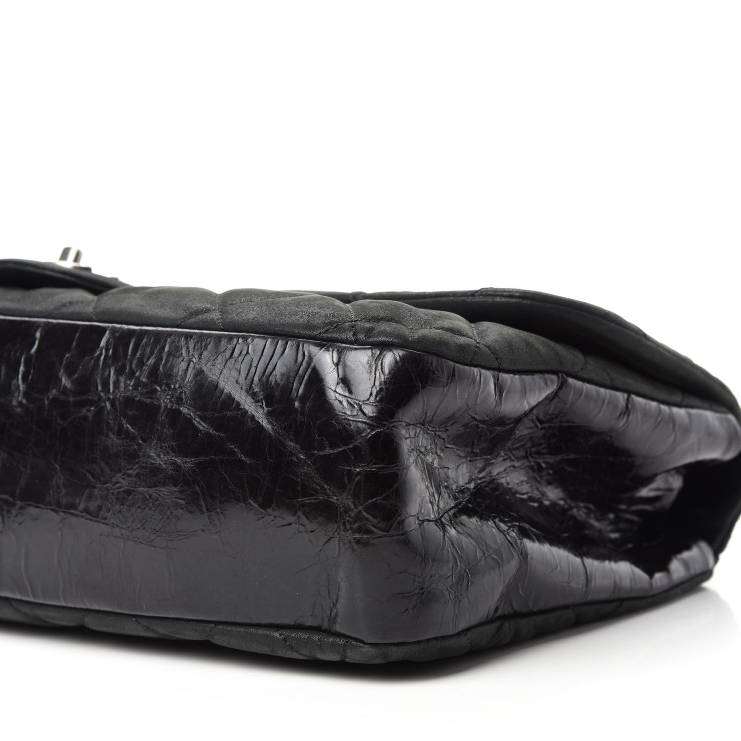 Chanel Iridescent Calfskin Jumbo In The Mix Flap Black 8 of 12