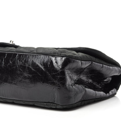 Chanel Iridescent Calfskin Jumbo In The Mix Flap Black 8 of 12