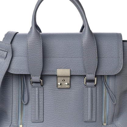3.1 Phillip Lim Textured Calfskin Medium Pashli Satchel Lilac 6 of 11
