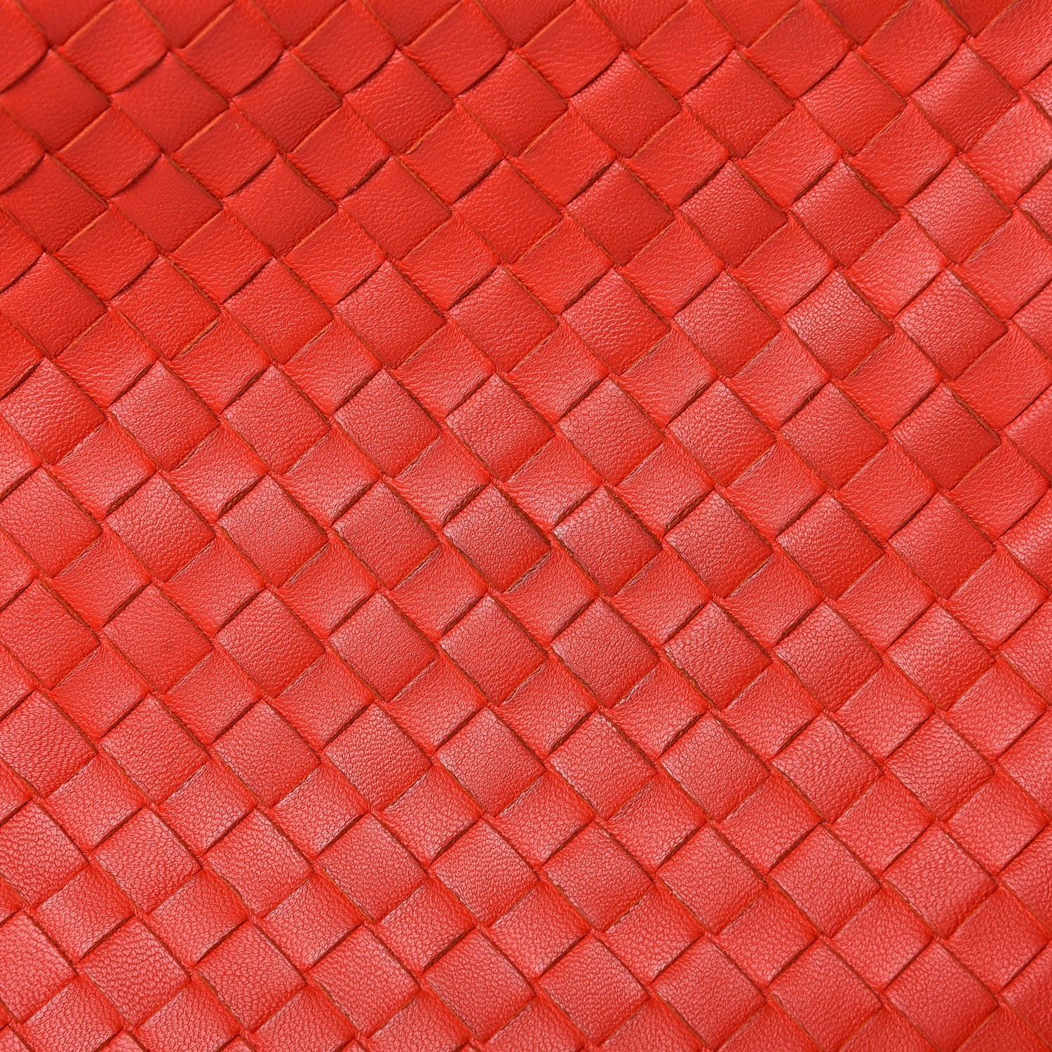 Bottega Veneta Nappa Intrecciato Nodini Crossbody Messenger Red 11 of 12