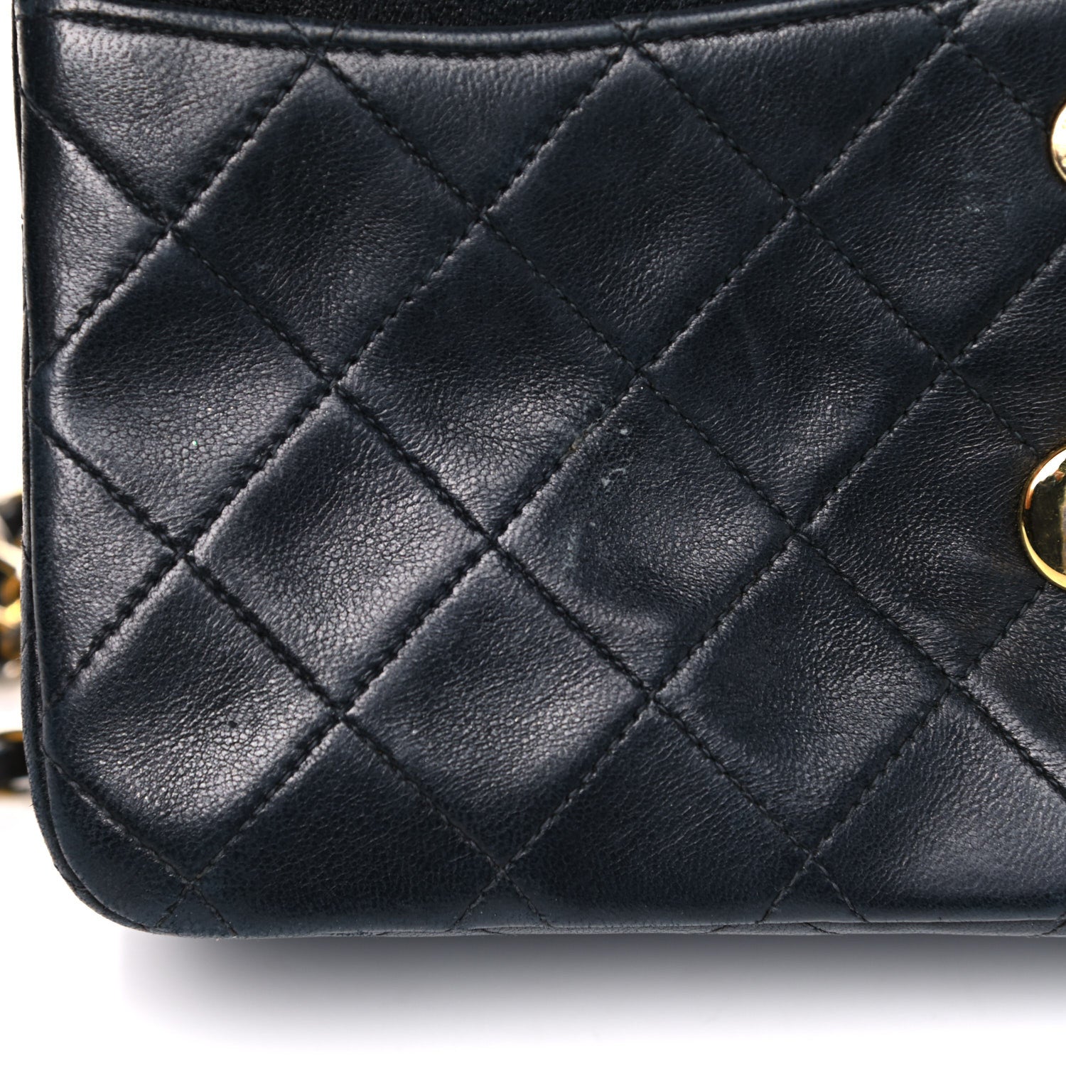 Chanel Lambskin Quilted Small Double Flap Black 11 of 25