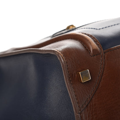 Celine Smooth Calfskin Mini Tri-Color Luggage Navy 18 of 21