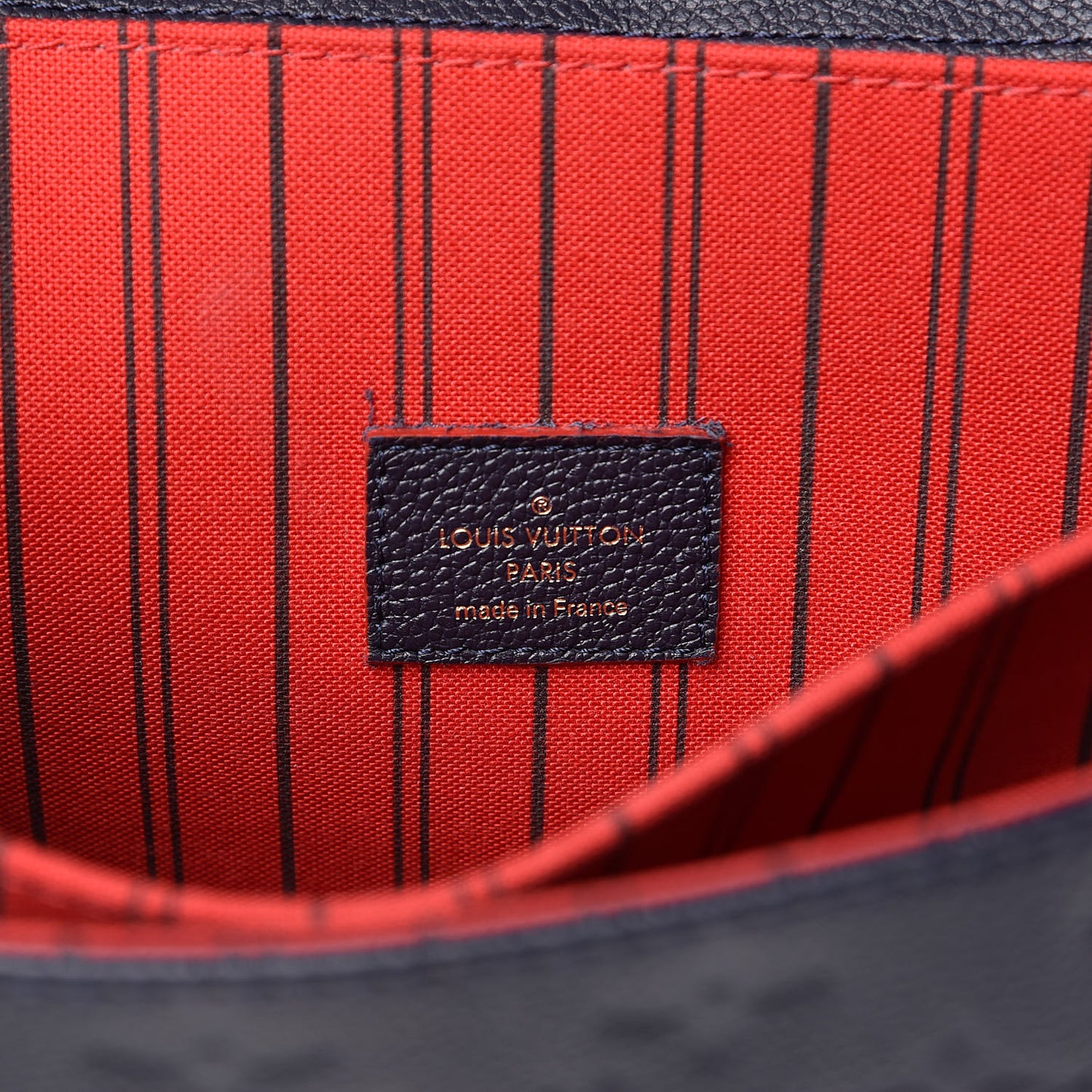 Empreinte Pochette Metis Marine Rouge