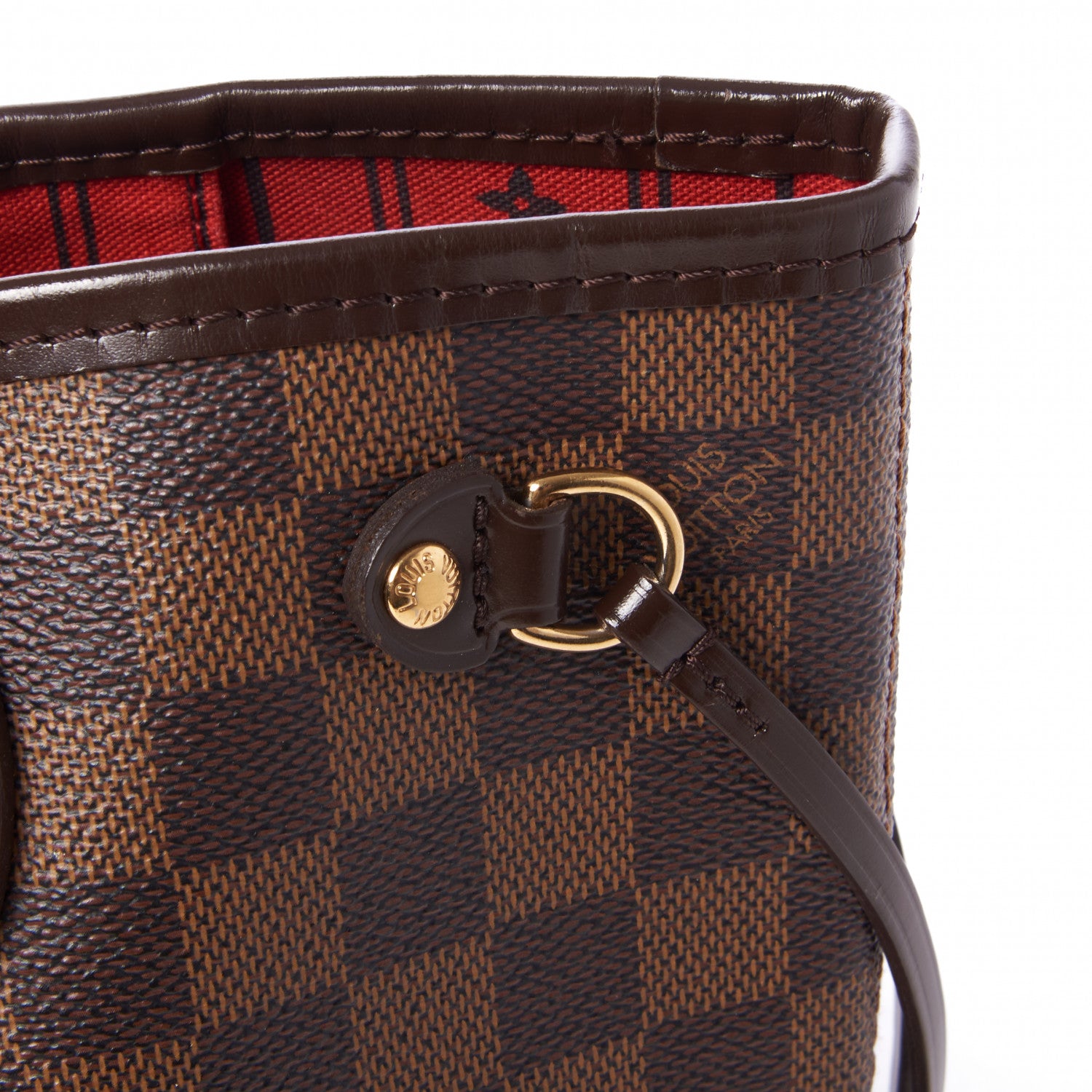 Louis Vuitton Damier Ebene Neverfull PM 7 of 10