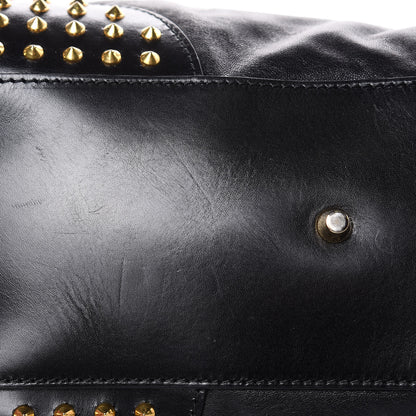 Burberry Lambskin Bridle Studs Small Canterbury Tote Black 10 of 13