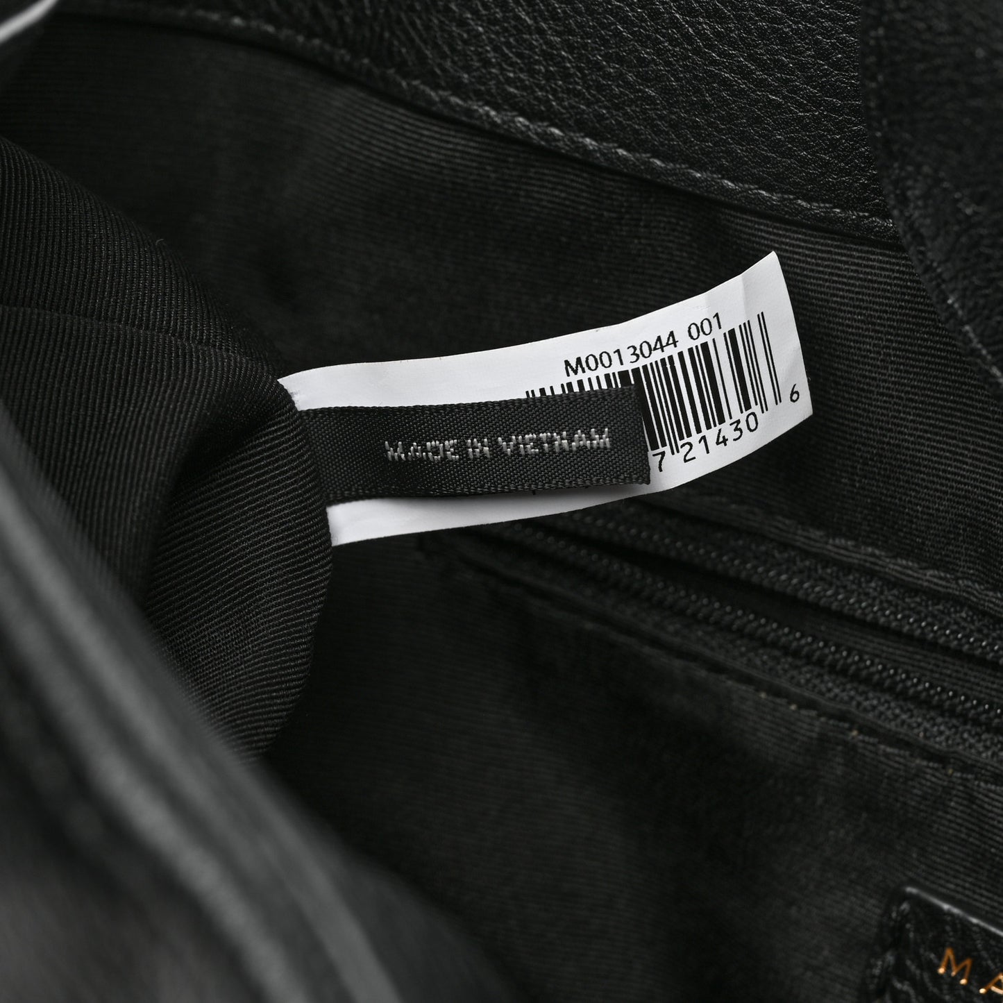 Grained Calfskin Empire City Tote Black
