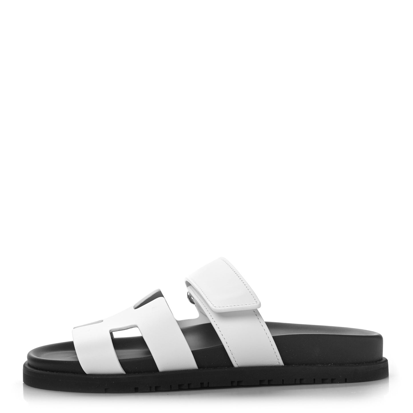 Calfskin Womens Chypre Sandals 36.5 White