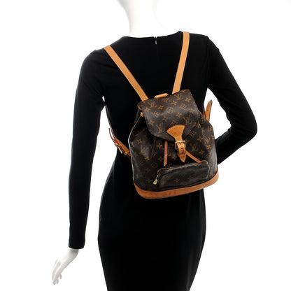 Louis Vuitton Monogram Montsouris MM Backpack 2 of 8