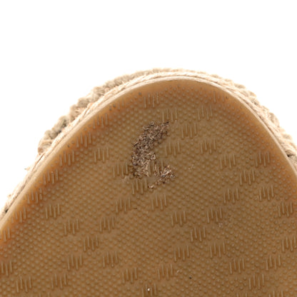 Gucci Microguccissima Signature Espadrilles 36.5 Black 10 of 15