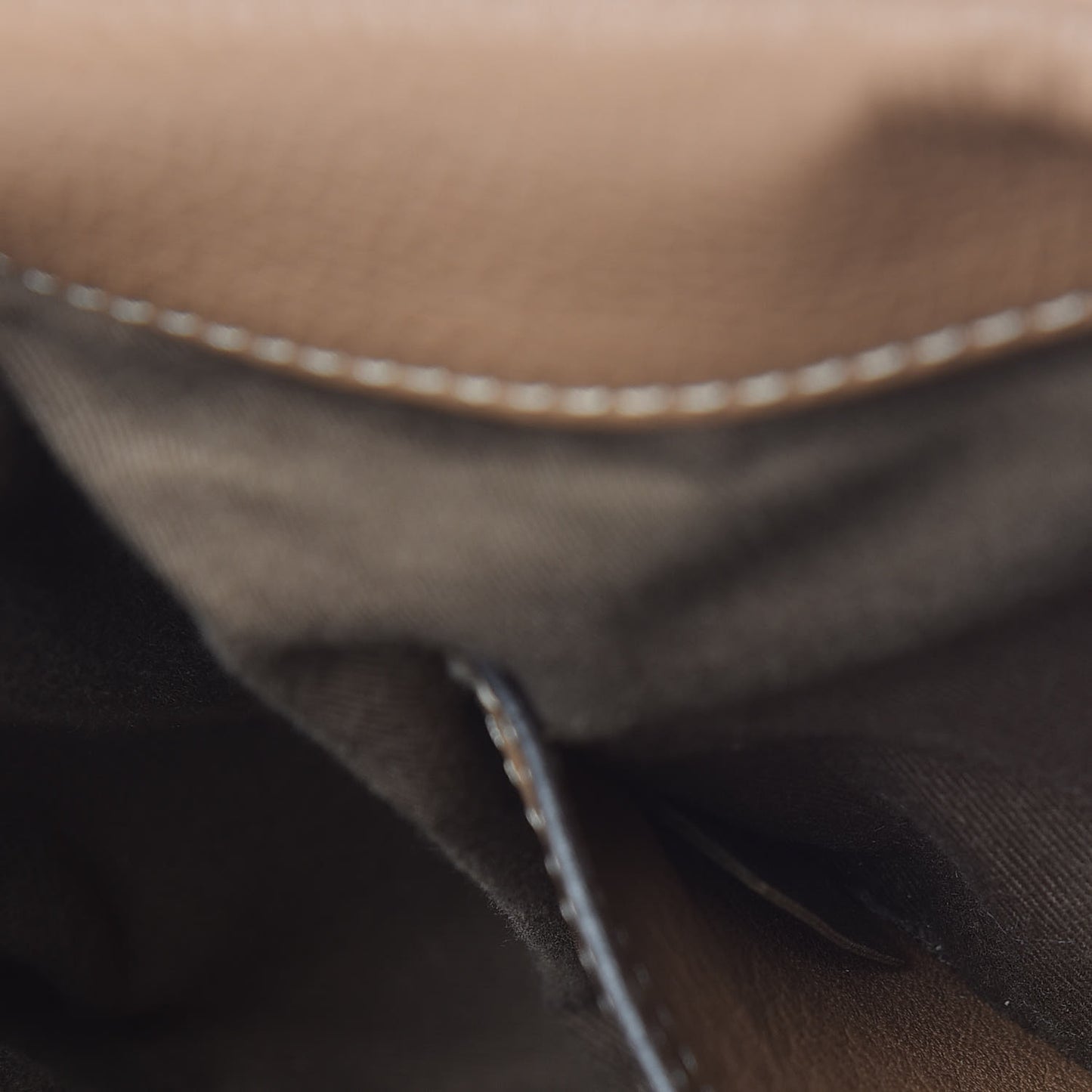 Calfskin Medium Marcie Round Crossbody Bag Nut