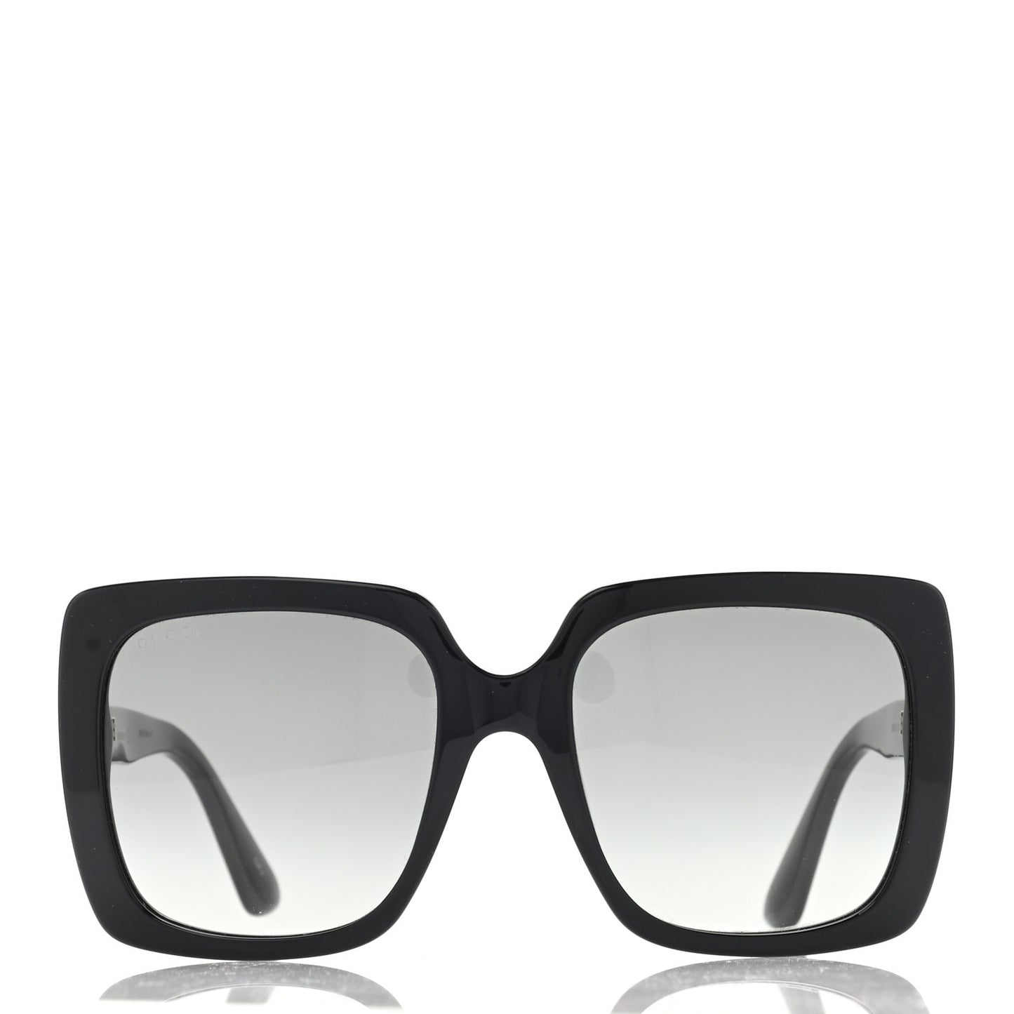 Crystal Square Frame GG Sunglasses GG0418S Black