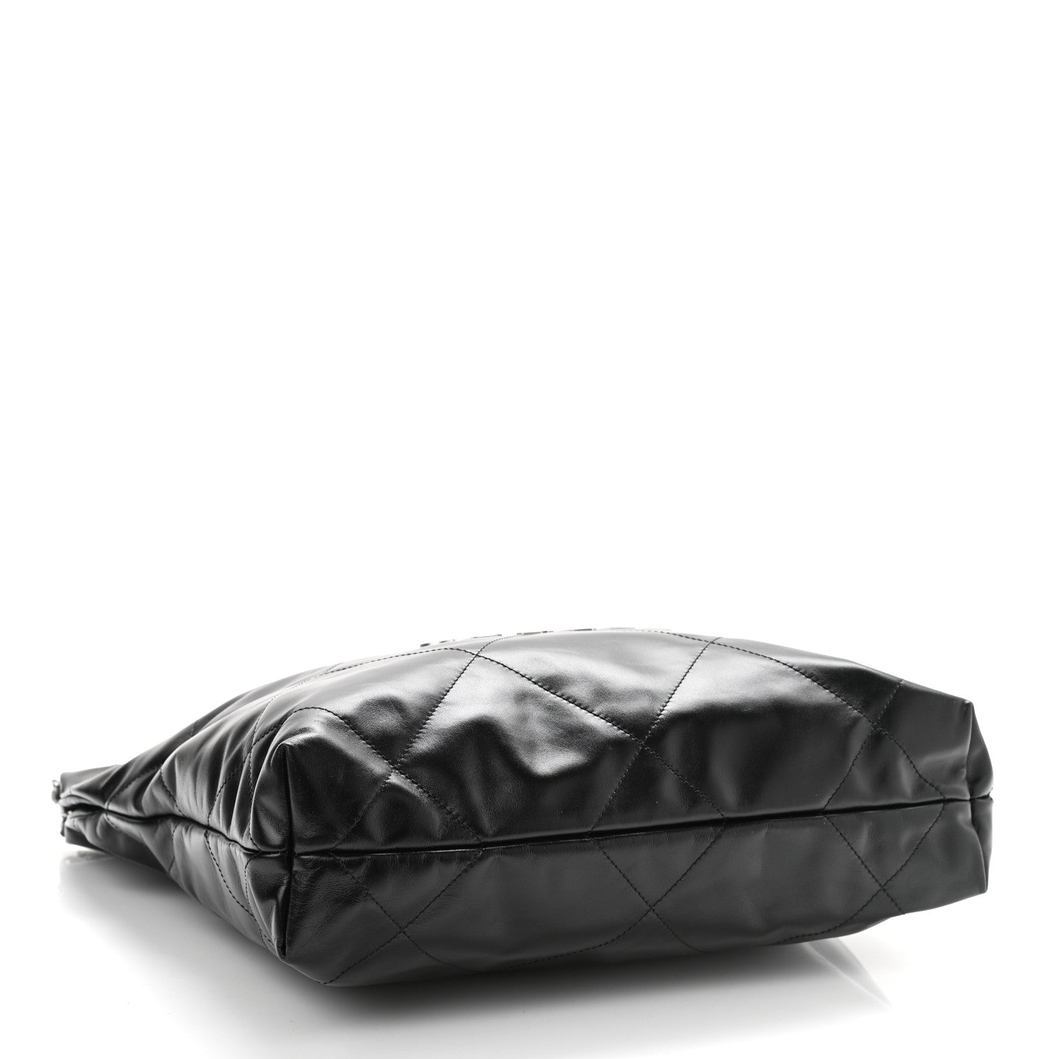 Chanel Shiny Calfskin Quilted Small Chanel 22 Black 5 of 11