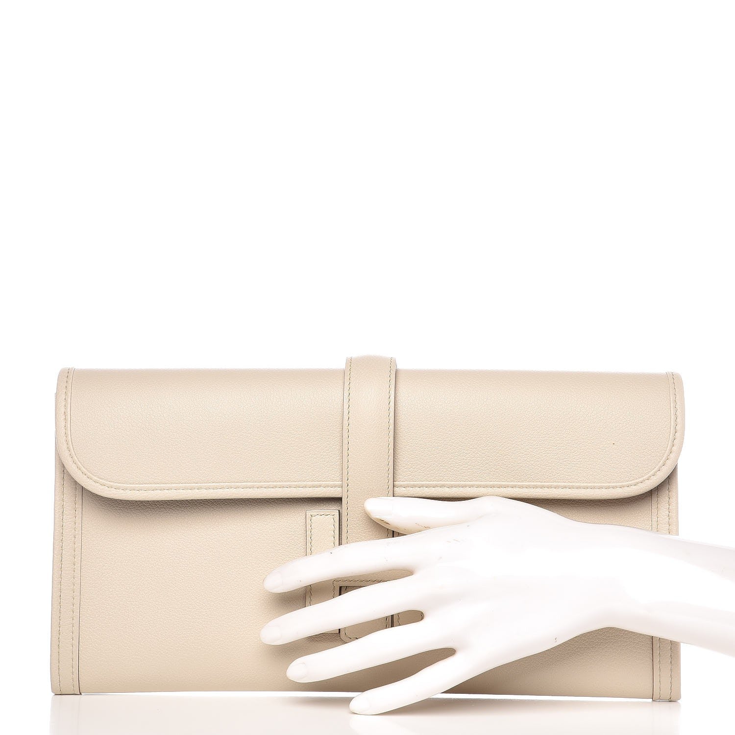 Hermes Swift Jige Elan 29 Clutch Beton 2 of 9