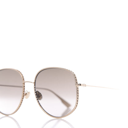 Christian Dior Metal Dior By Dior 2 Sunglasses Gold 9 of 10