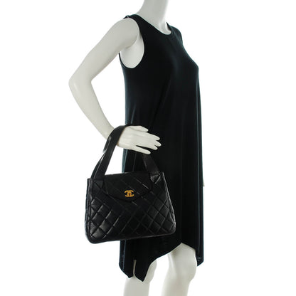 Chanel Lambskin Quilted Flap Shoulder Bag Black 2 of 9