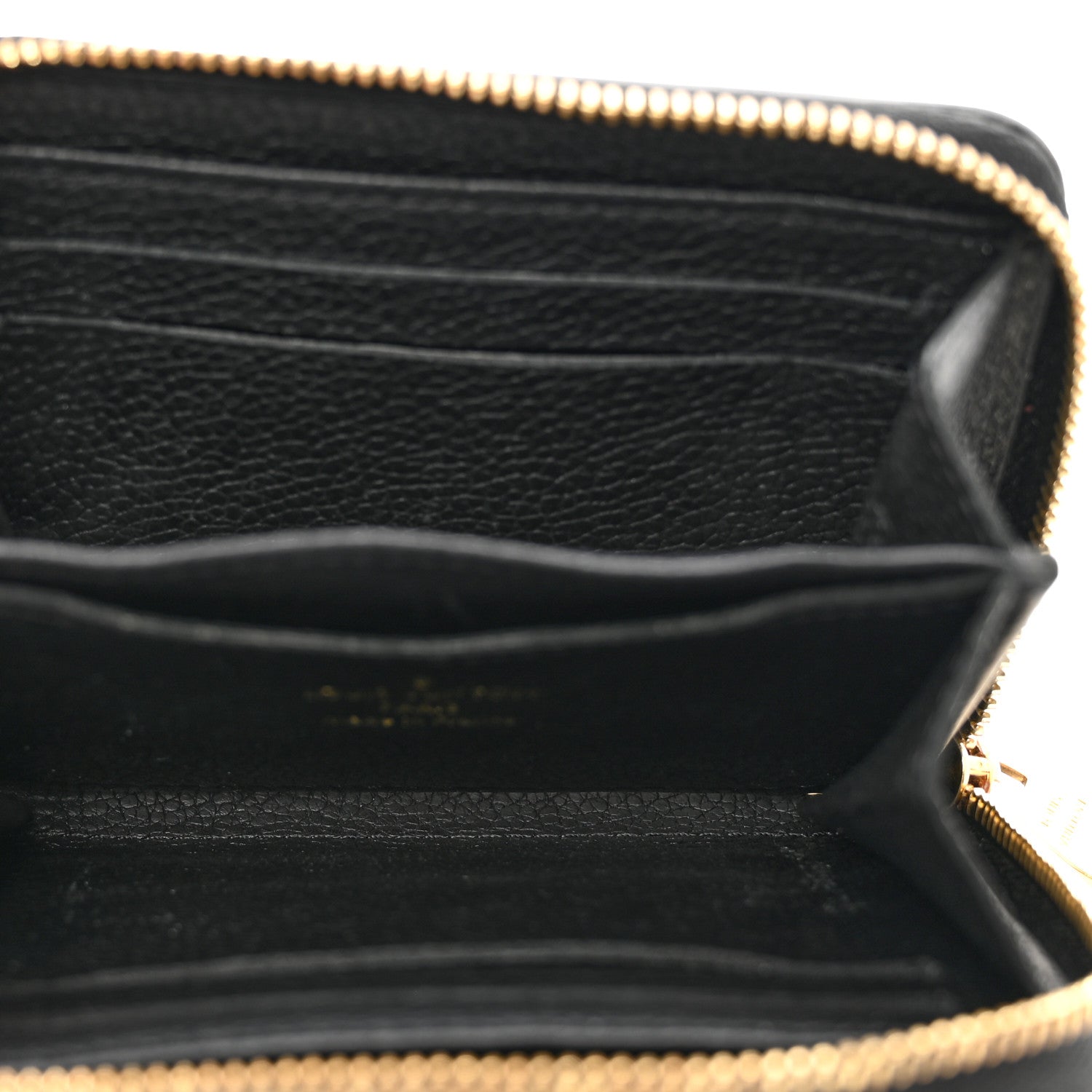 Louis Vuitton Empreinte Zippy Coin Purse Black 5 of 8
