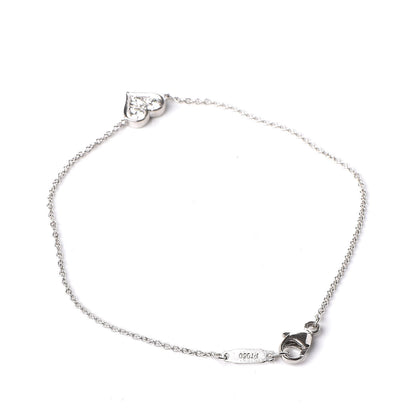 Tiffany Platinum Diamond Hearts Bracelet 3 of 5