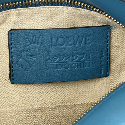Loewe X SPIRITED AWAY Calfskin Bo Mouse Small Puzzle Bag Lagoon Blue 6 of 9
