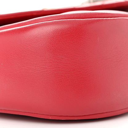 Louis Vuitton Calfskin Love Lock New Wave Chain PM Scarlet 9 of 20