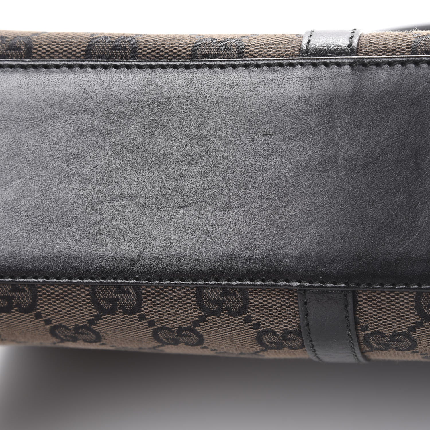 Gucci Monogram Bardot Brown 12 of 14