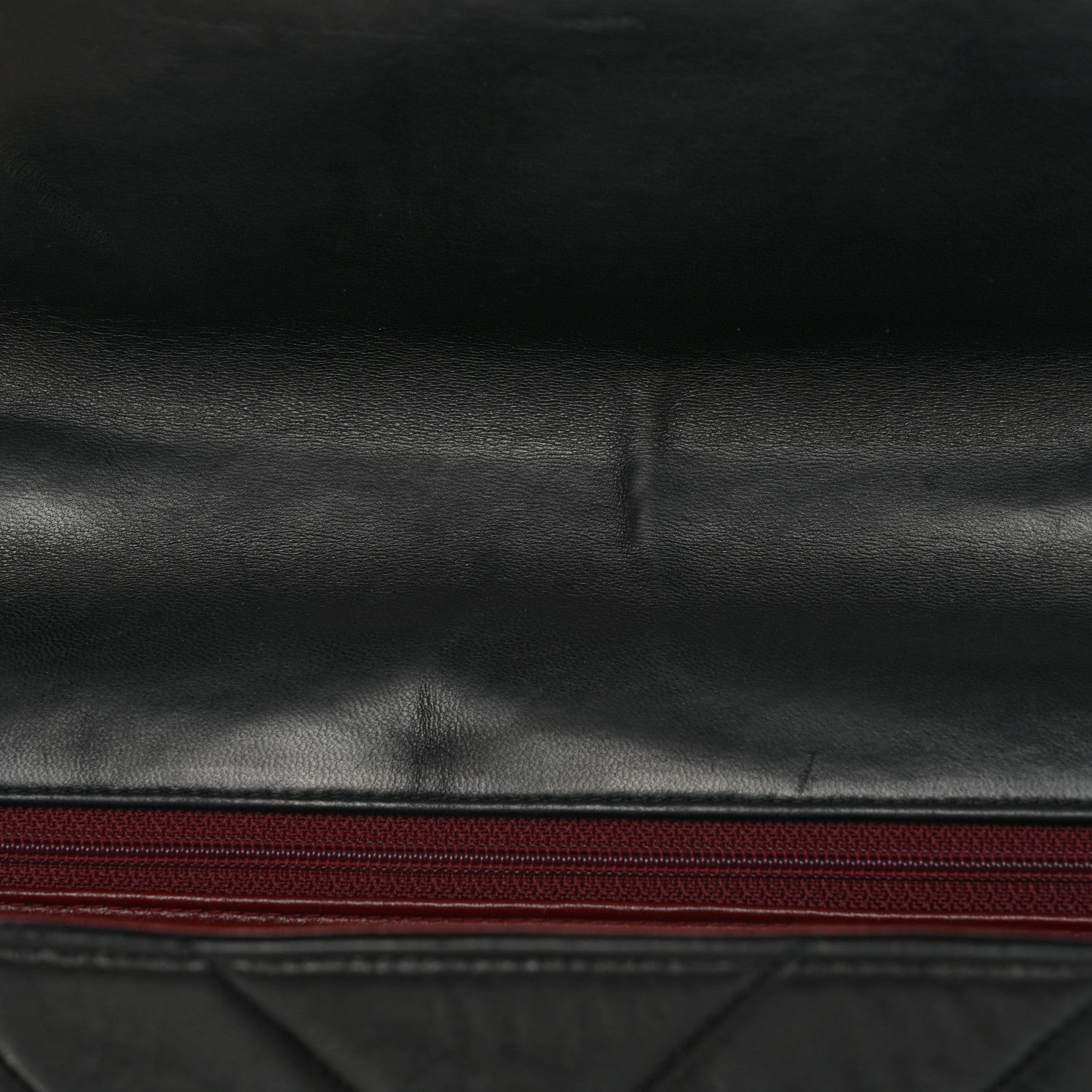 Chanel Lambskin Chevron Quilted Mini Kelly Flap Black 11 of 12