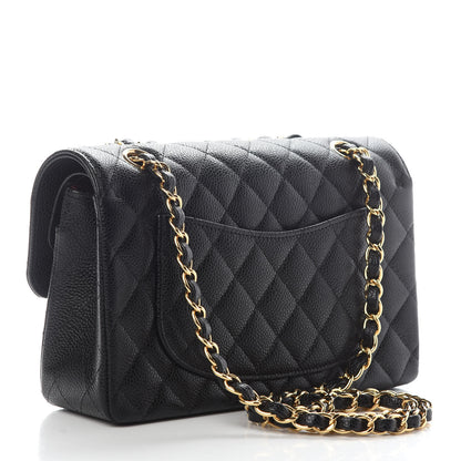 Chanel Caviar Quilted Small Double Flap Black 3 of 9