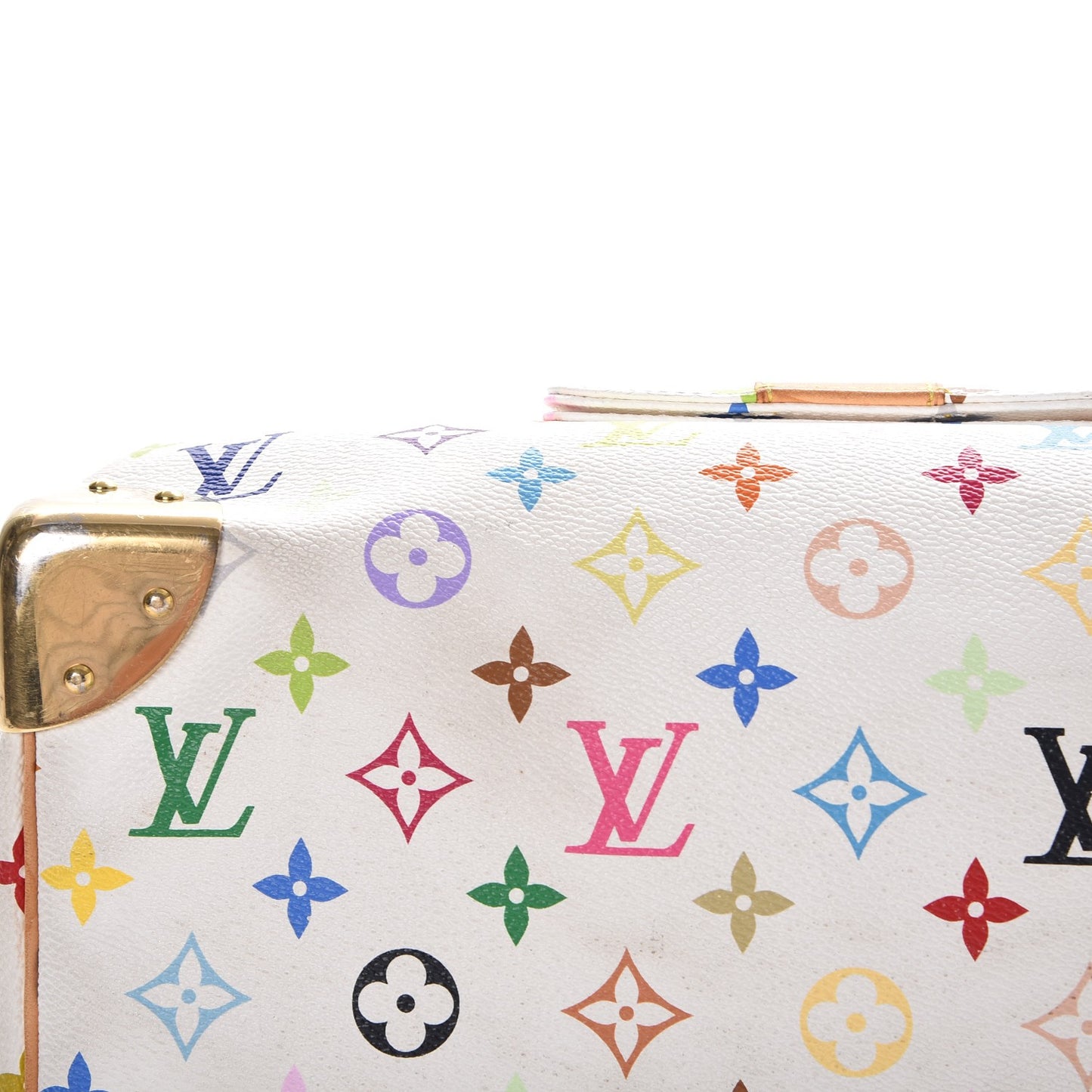 Monogram Multicolor Speedy 30 White