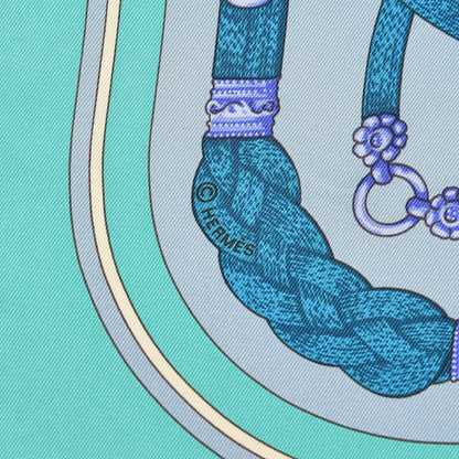 Hermes Silk Gaucho Par Paris Scarf 70 4 of 4