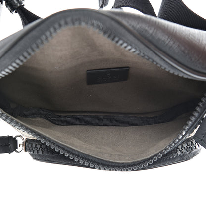 Gucci GG Supreme Monogram Belt Bag Black 4 of 10