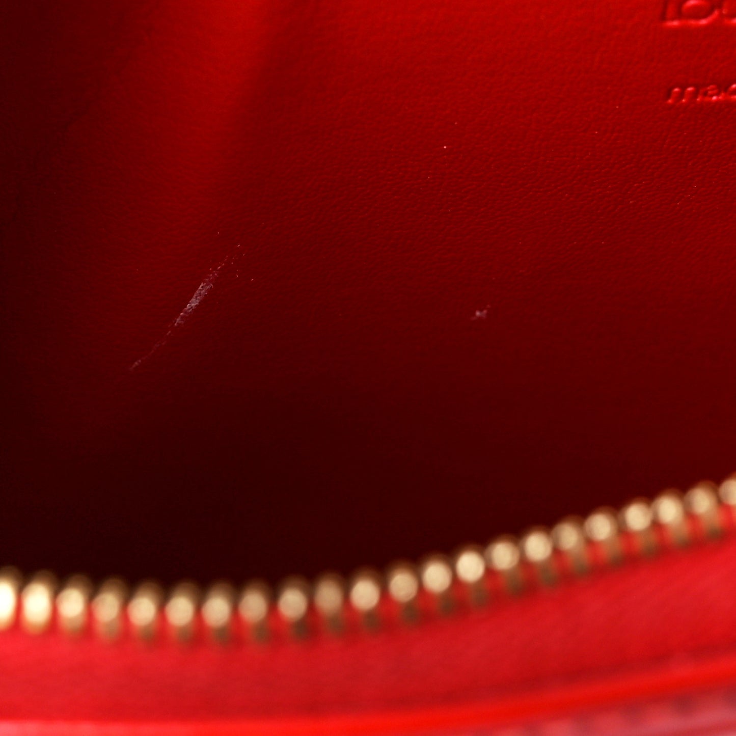 Vernis Lexington Pochette Red